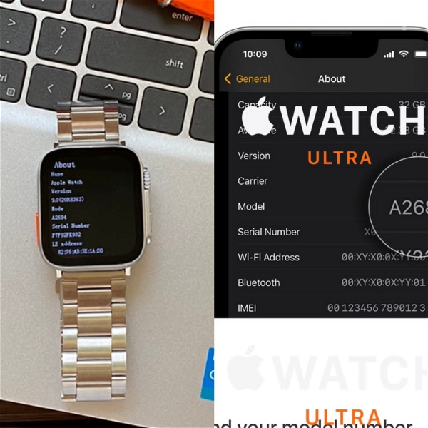 Apple Watch ultra ( Master Piece )  - Steel
