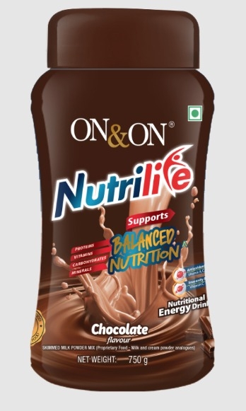 Elements On & On Nutrilife Powder Support Balanced Nutrition - 750gm - Chocolate Flavour, APR-2023, 24 Months