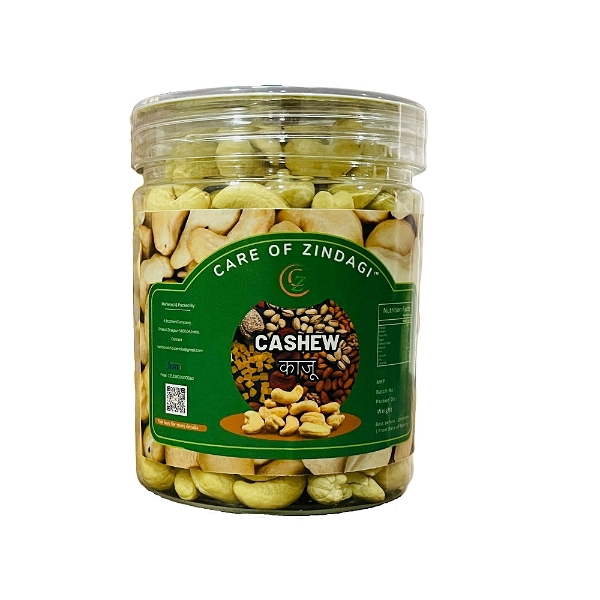Care of Zindagi Premium Whole Cashew Nuts  W 320 | Nutritious, Delicious & Crunchy Premium Kaju | Rich in Magnesium, Copper & Phosphorus | Dry Fruit - 300gm - 300gm
