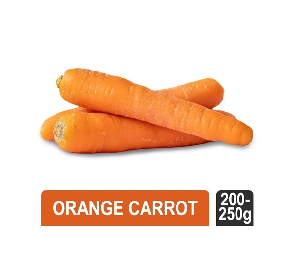 Orange Carrot (Gajar) - 200g - 250g