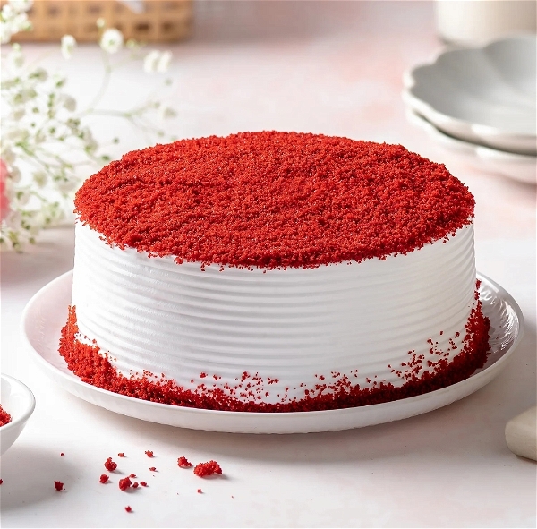 Red Velvet Cake - Heart