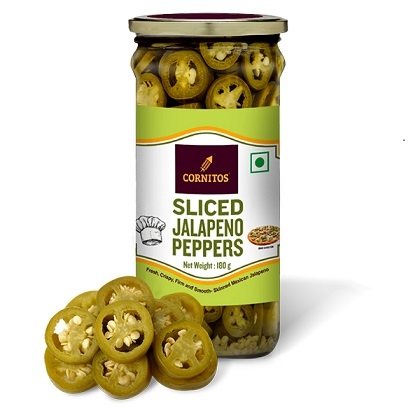 Cornitos Sliced Jalapeno Peppers (Seasoning) - 180g