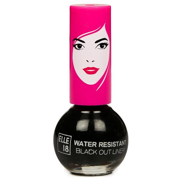 Elle18 Water Resistant Black Out Liner - 5 ml