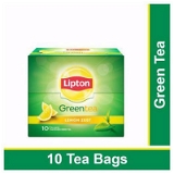 Lipton Green Tea - 10 tea bags, Pure & Light