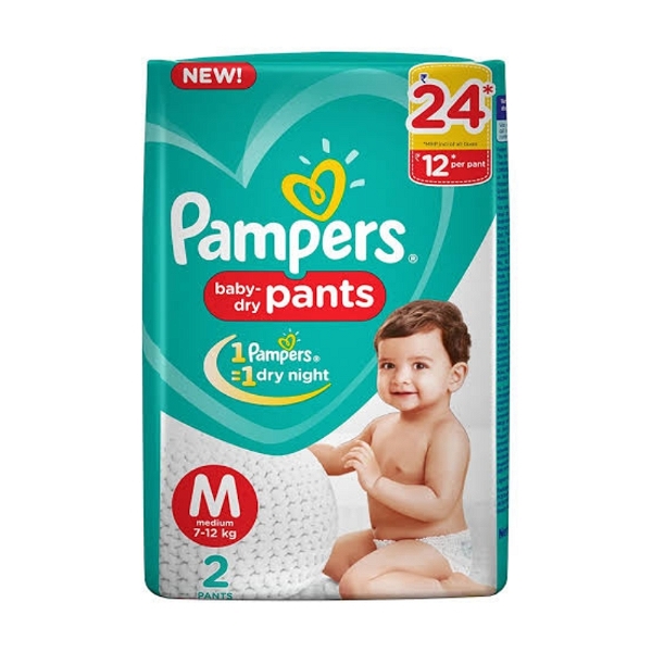Pampers - M, 2Pants