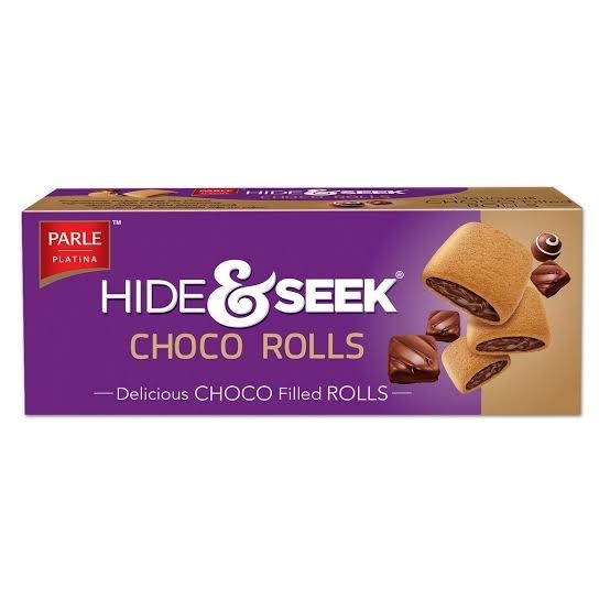 Parle Hide & Seek Choco Rolls - 75g
