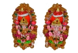 simonart and printing Pooja Laxmi Ganesh idol 20cm - 100.0, 20cm14cm12cm