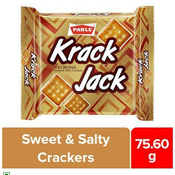 Parle Krackjack Biscuits - 75.6 g