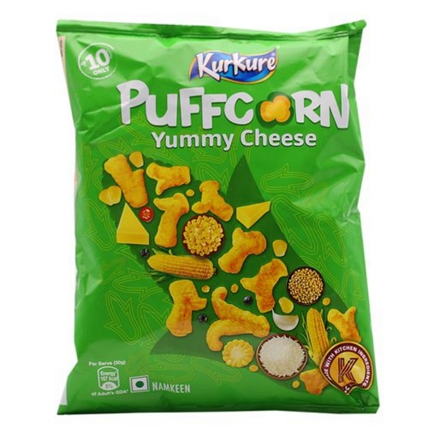 Kurkure Puffcorn Yummy Cheese - 17.3Gm