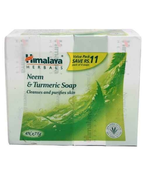 Himalaya Neem & Turmeric Soap  - 4N × 75 GM
