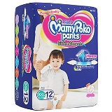 Mamypoko Style Diaper Pants XXL Size - 12 Pcs.