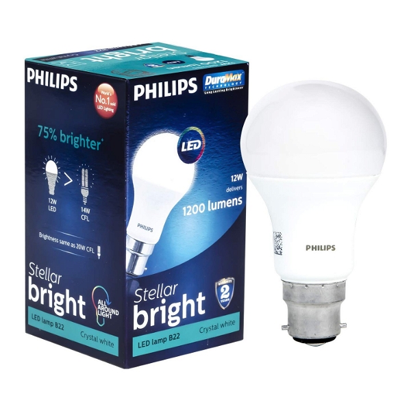 Philips LED T-Bulb - 12 Watt, Stellar Bright