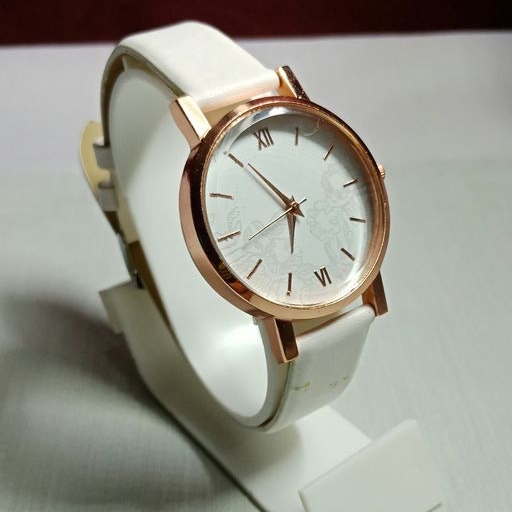 Women's Synthetic Leather Watches - White