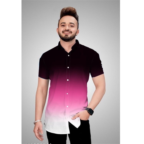 Urbane Partywear Men Shirts - XL, Pink