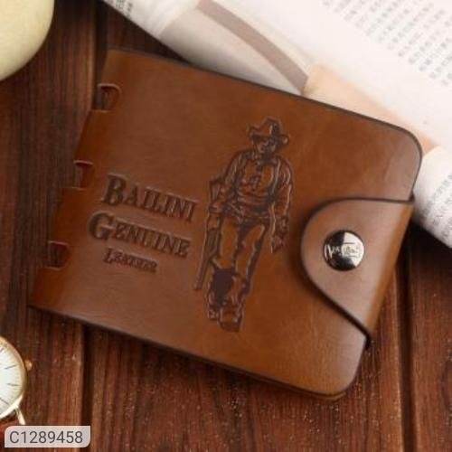Men's Pure Leather Wallet - Light Brown