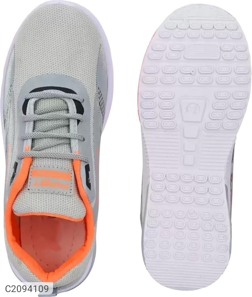 Stylish Running Shoes For Men - Grey, 8