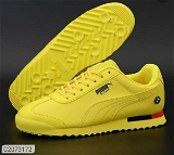 Men's Fashionable Daily Wear Casual Shoes - Yellow, 6
