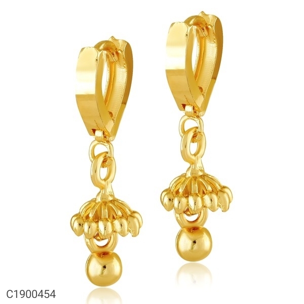 Beauteous Gold Plated Women's Earring - 2nd Variant