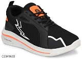 Men Black & White Colourblocked Sneakers Shoes - 6