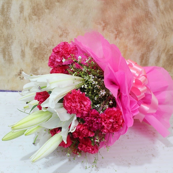 Carnations & Lilys Bouquet