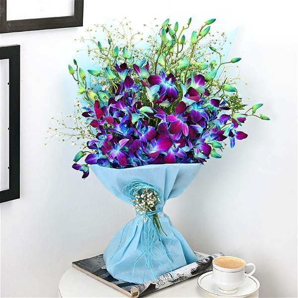 Blue Orchid Bouquet