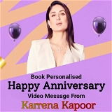 Personalised Anniversary Video Message From Kareena Kapoor