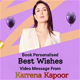 Personalised Best Wishes Video Message From Kareena Kapoor