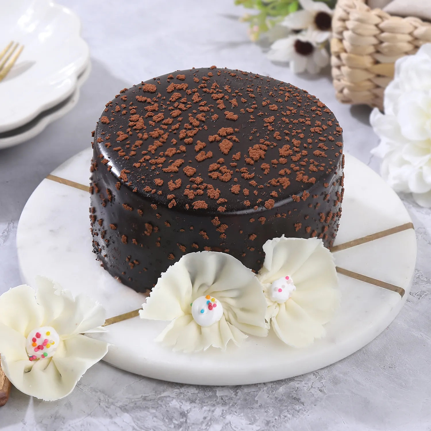 Joyful Bento Chocolate Cake - 500 Gram