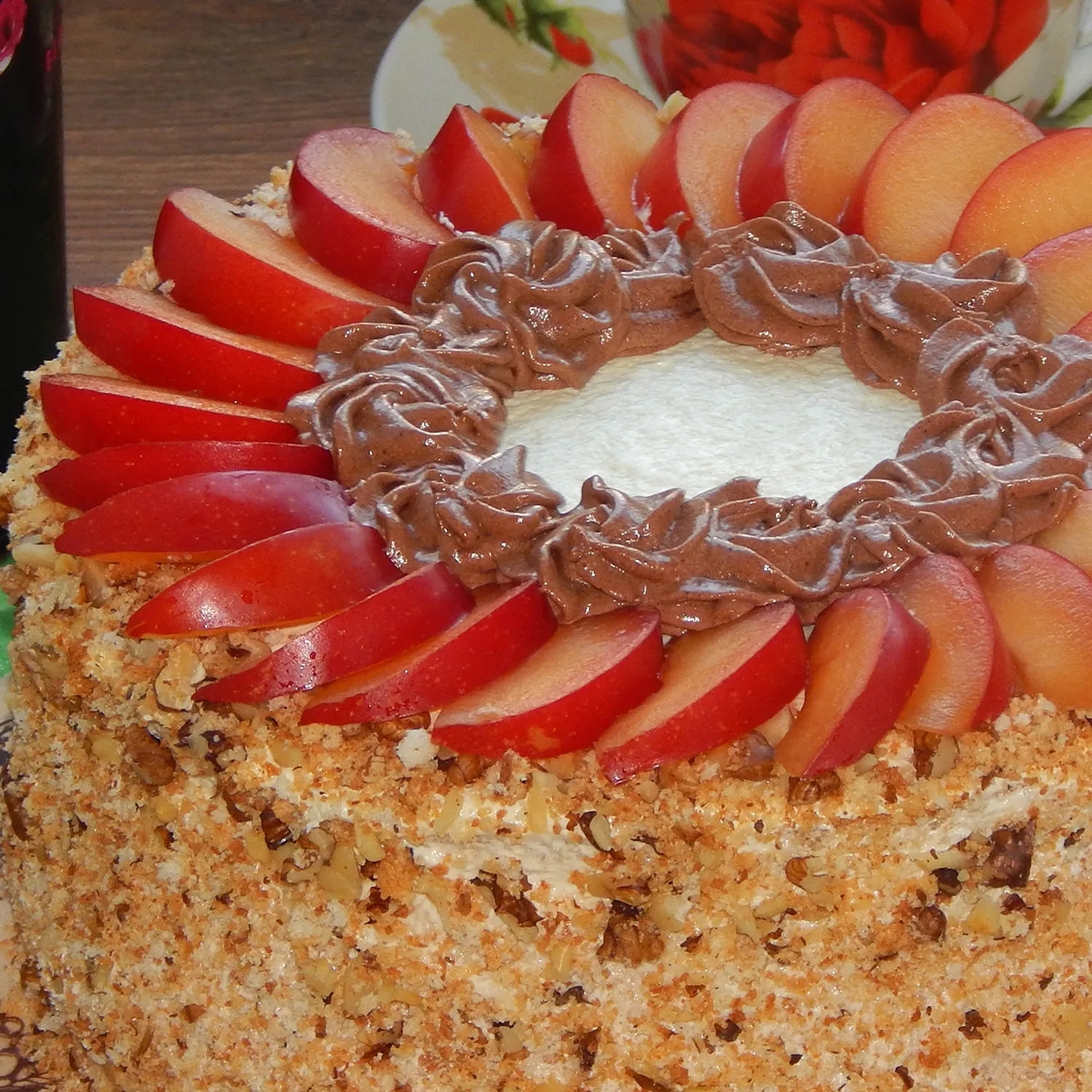 Fruit Walnut Designer Cake - 500 Gram
