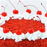 Fresh Red Velvet Cream Cake - 1 KG