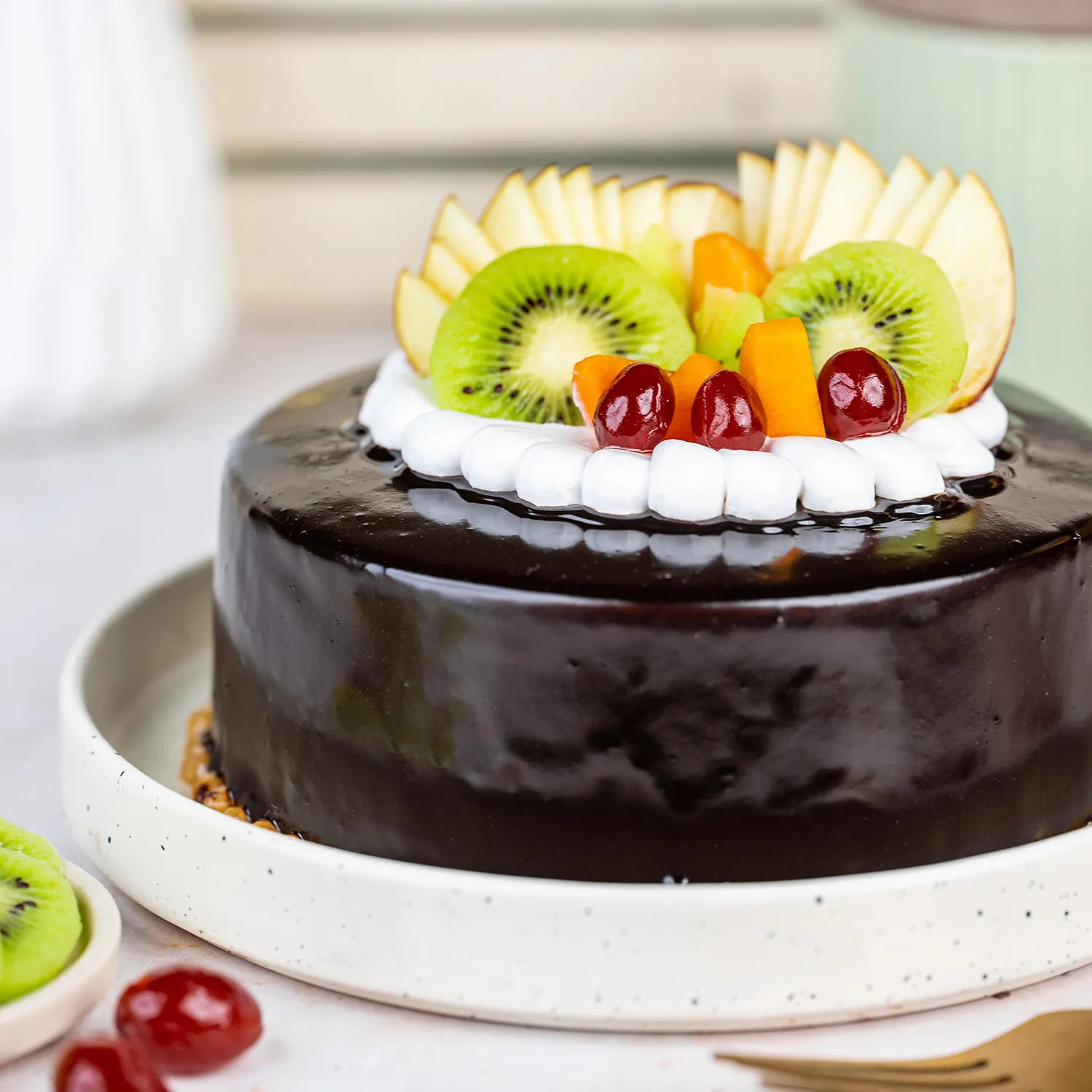 Fruit Chocolate Cake - 2 KG