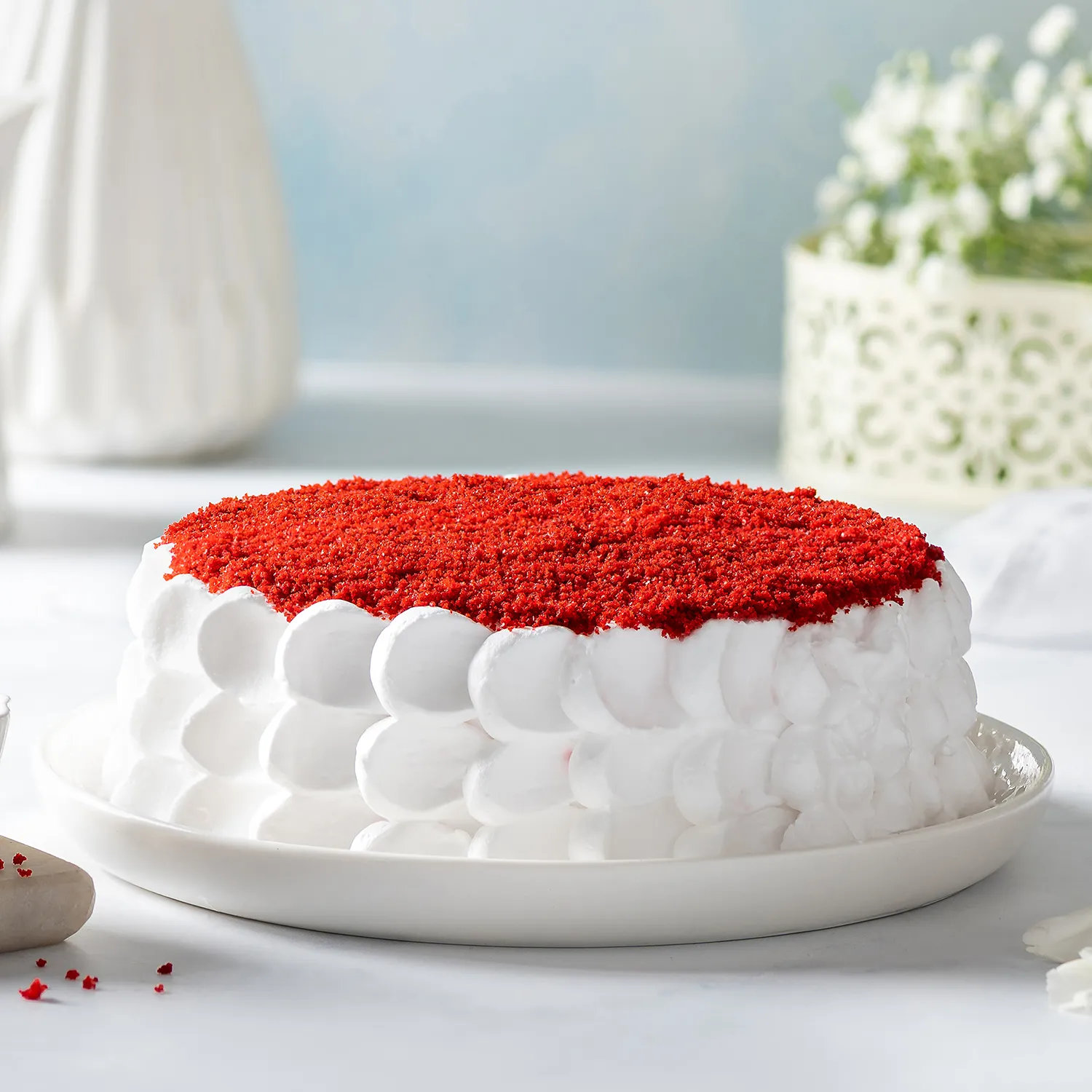 Creamy Red Velvet Cake - 500 Gram