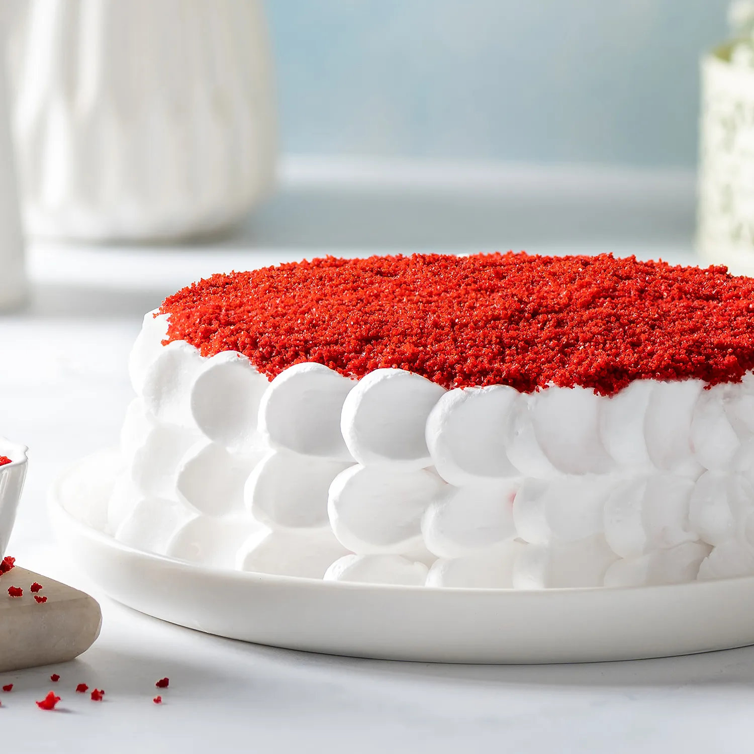 Creamy Red Velvet Cake - 500 Gram