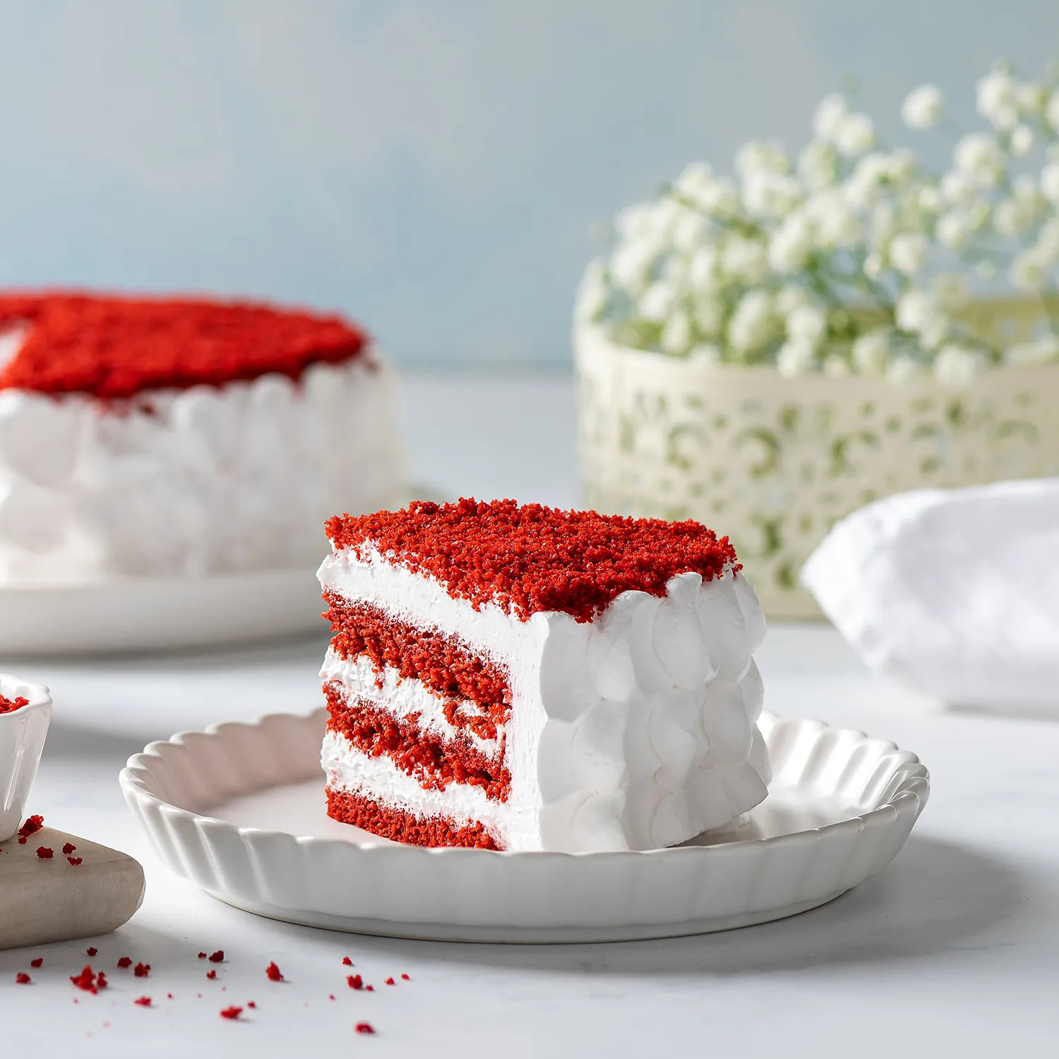 Creamy Red Velvet Cake - 2 KG