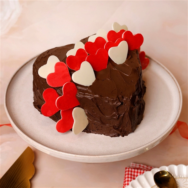 Choco Hearts Love Designer Cake - 1 KG