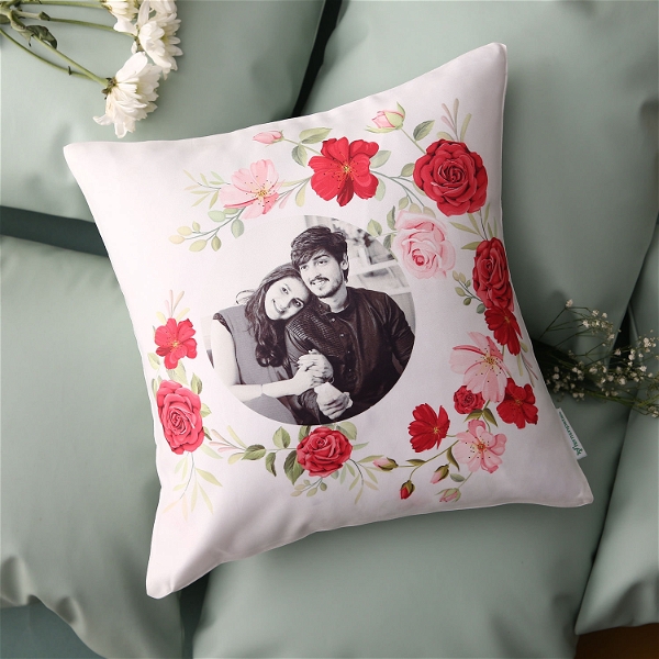 Personalised Valentine's Day Special Cushion