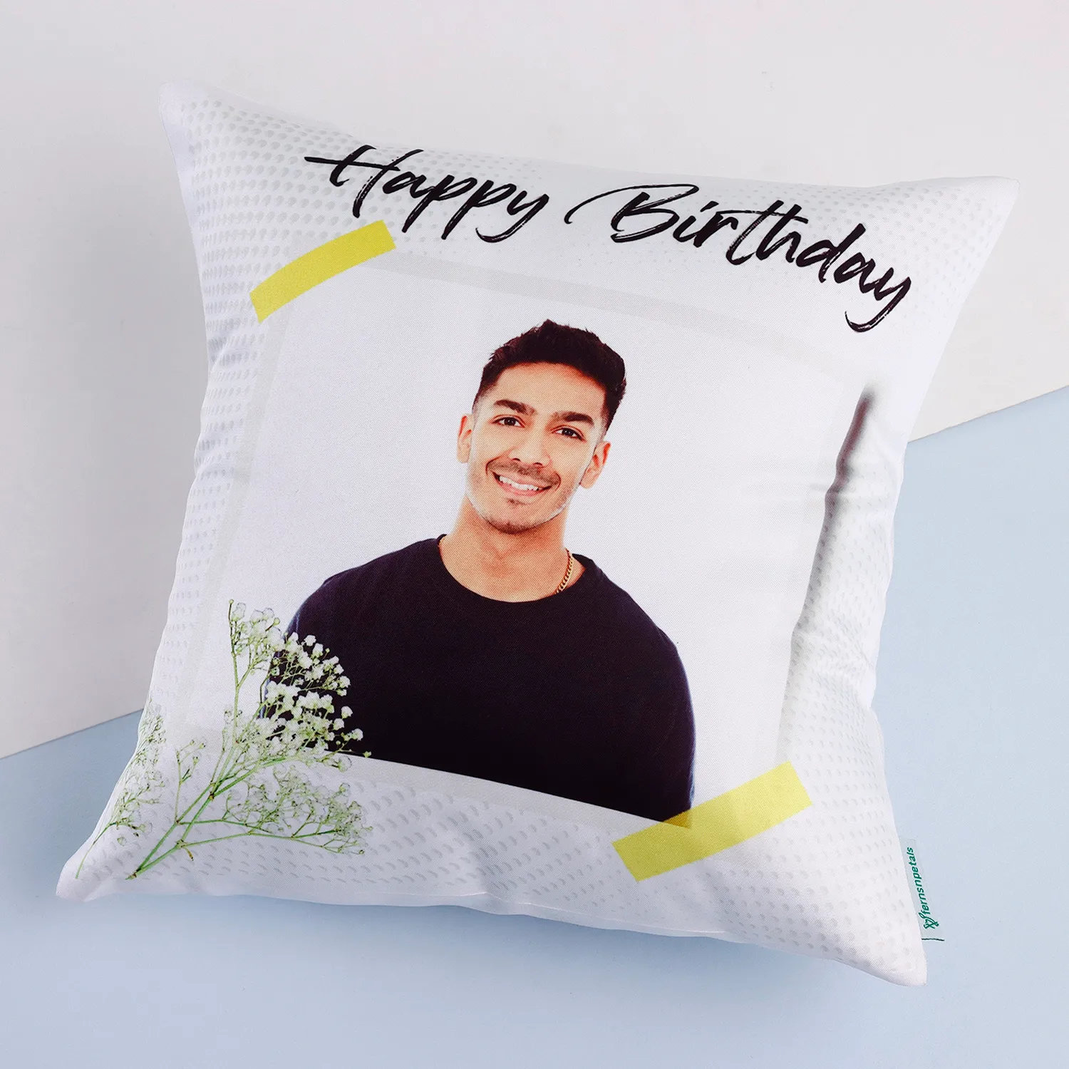 Birthday Cuddles Personalised Cushion