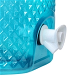 majik MAJIK Portable Water Jug with Tap for Travel Home, Office, Shops, Hostels, Hospitals (4.5 LTR) - sky Blue