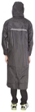 Rk  Men's Polyester Raincoat - XL, Black