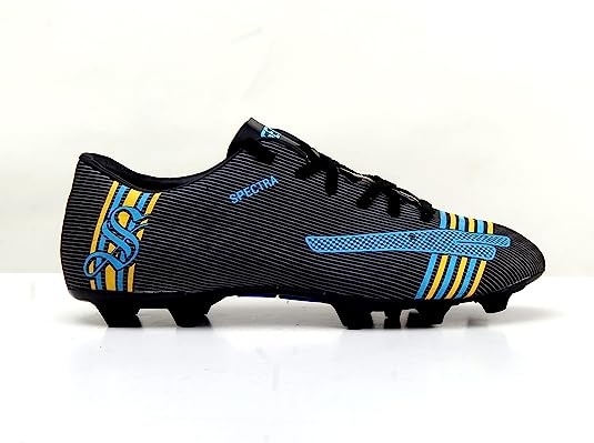 SEGA Spectra Football Shoes by Star Impact Pvt. Ltd. - 9, black