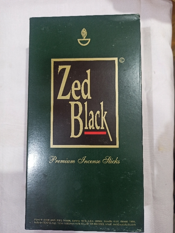 Dhup Zed Black Green (Agarbatti) - 1dz