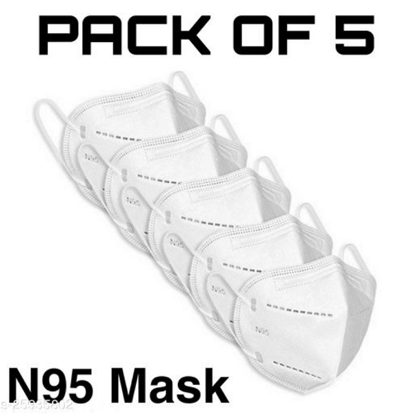 N 95 Mask ,pack Of 5 - Adult