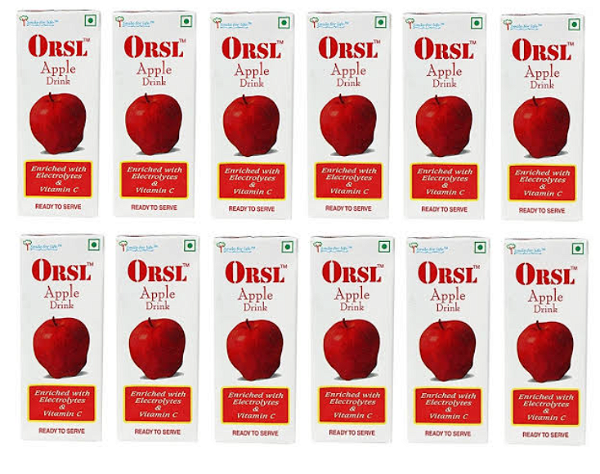 Orsl Plus Apple Drink - 200ml ? 27pcs