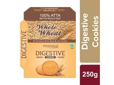 Patanjali Whole Wheat Digestive - 250g