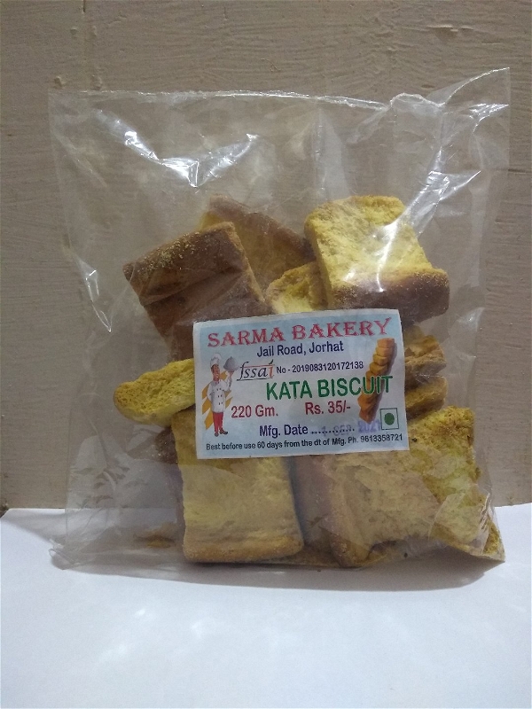 Sarmah Bakery Rusk (Khasta/Kata Biscuit) - 220g