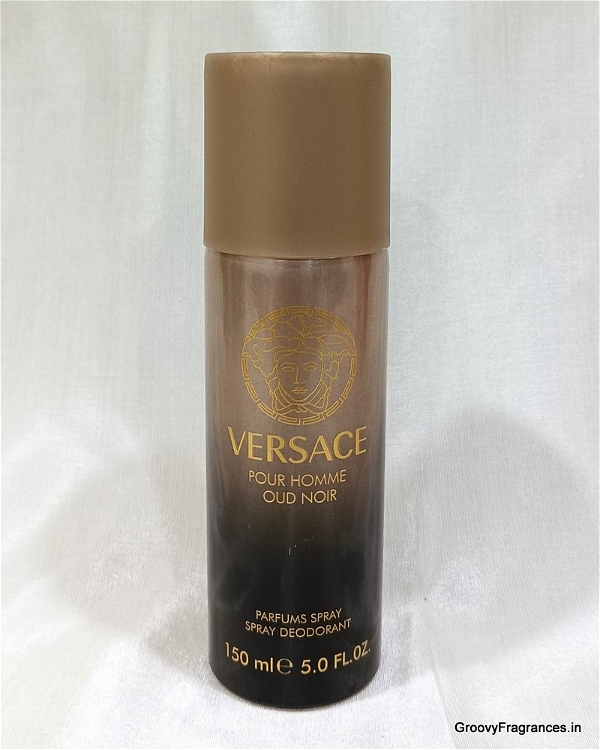 Deodorants Versace POUR HOMME OUD NOIR DEODORANT Body Spray - For Men - 150ML