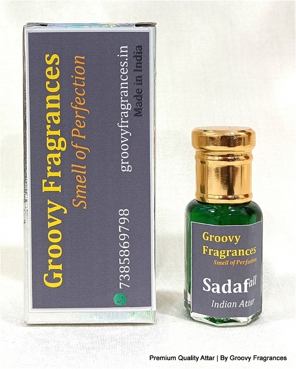 Groovy Fragrances Sadaf Long Lasting Perfume Roll-On Attar | Unisex | Alcohol Free by Groovy Fragrances - 6ML
