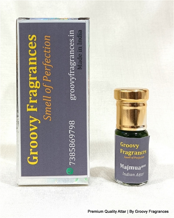 Groovy Fragrances Majmua Long Lasting Perfume Roll-On Attar | Indian Natural Attar | Alcohol Free by Groovy Fragrances - 3ML