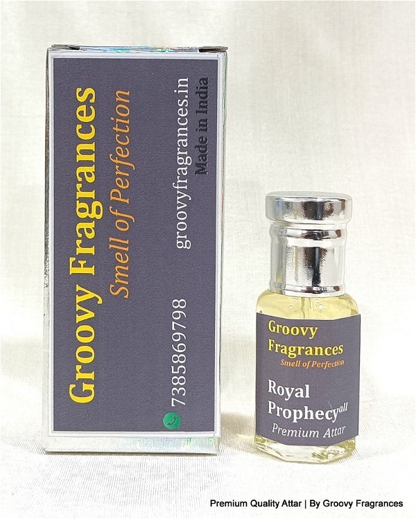 Groovy Fragrances Royal Prophecy Long Lasting Perfume Roll-On Attar | Unisex | Alcohol Free by Groovy Fragrances - 6ML