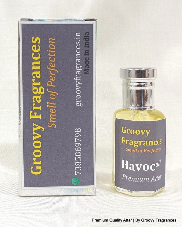 Groovy Fragrances Havoc Long Lasting Perfume Roll-On Attar | Unisex | Alcohol Free by Groovy Fragrances - 12ML